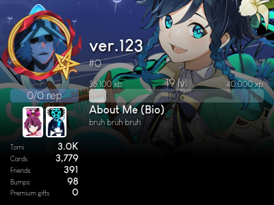 Ver's profile | Anime Discord - Anime Soul