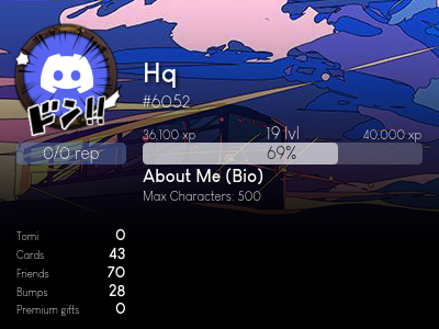 Hq's profile | Anime Discord - Anime Soul